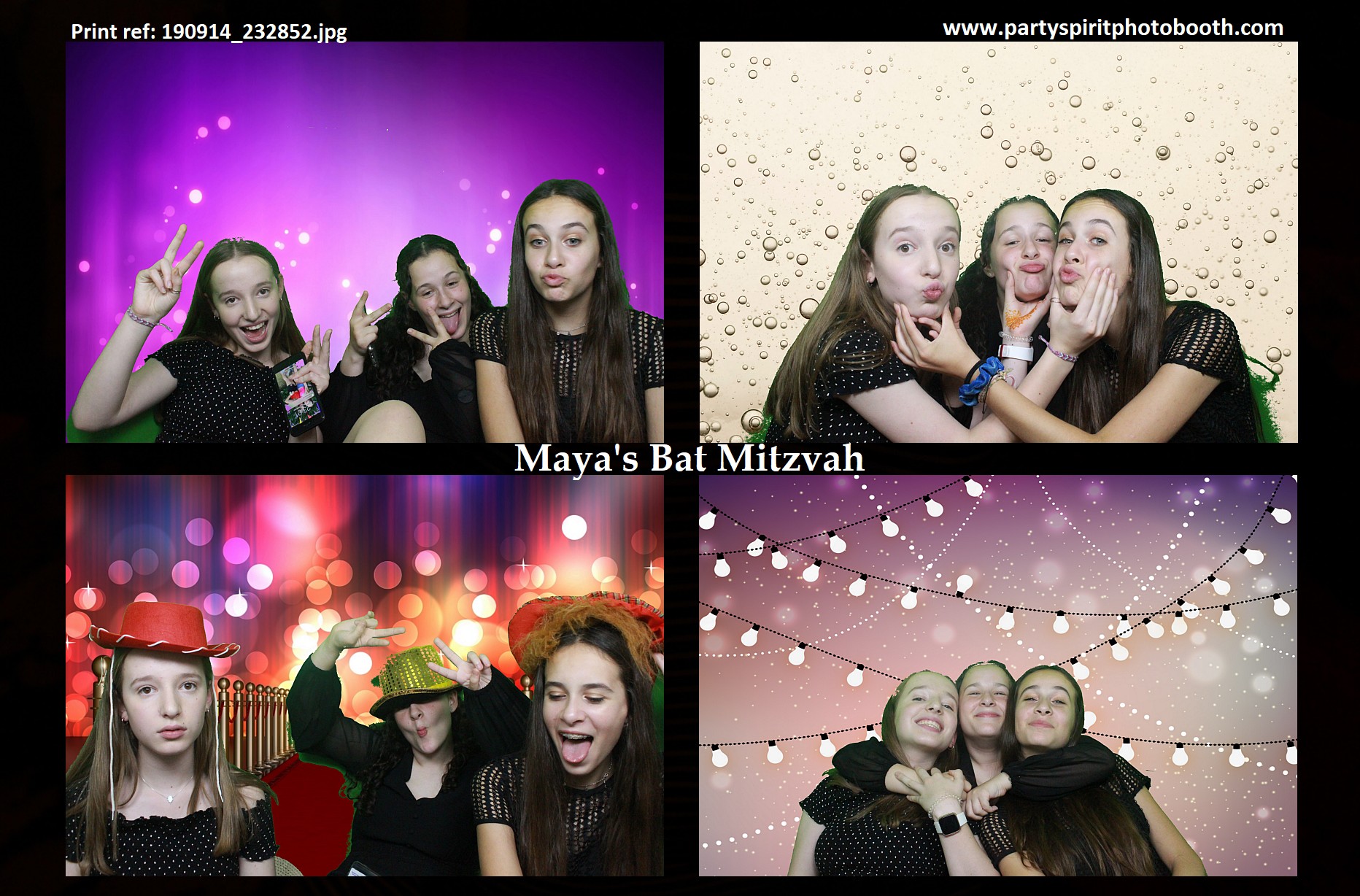 Maya's Bat Mitzvah | View more photos from the event at gallery.partyspiritphotobooth.com/u/PartySpiritPhotoBooth/Mayas-Bat-Mitzvah